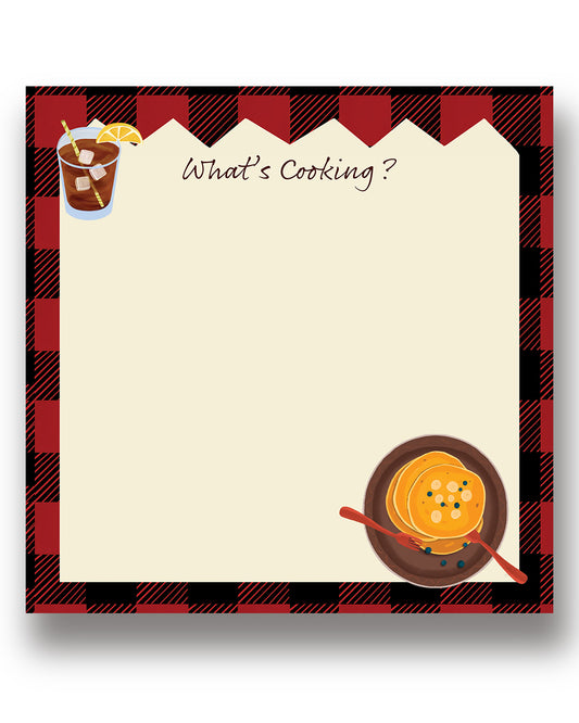 What’s cooking notepad