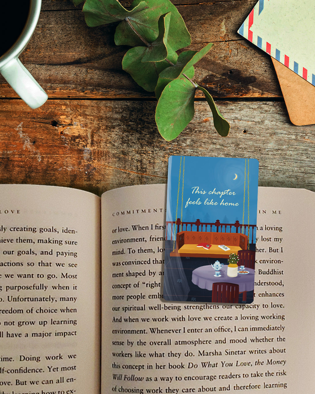 Saudade bookmark