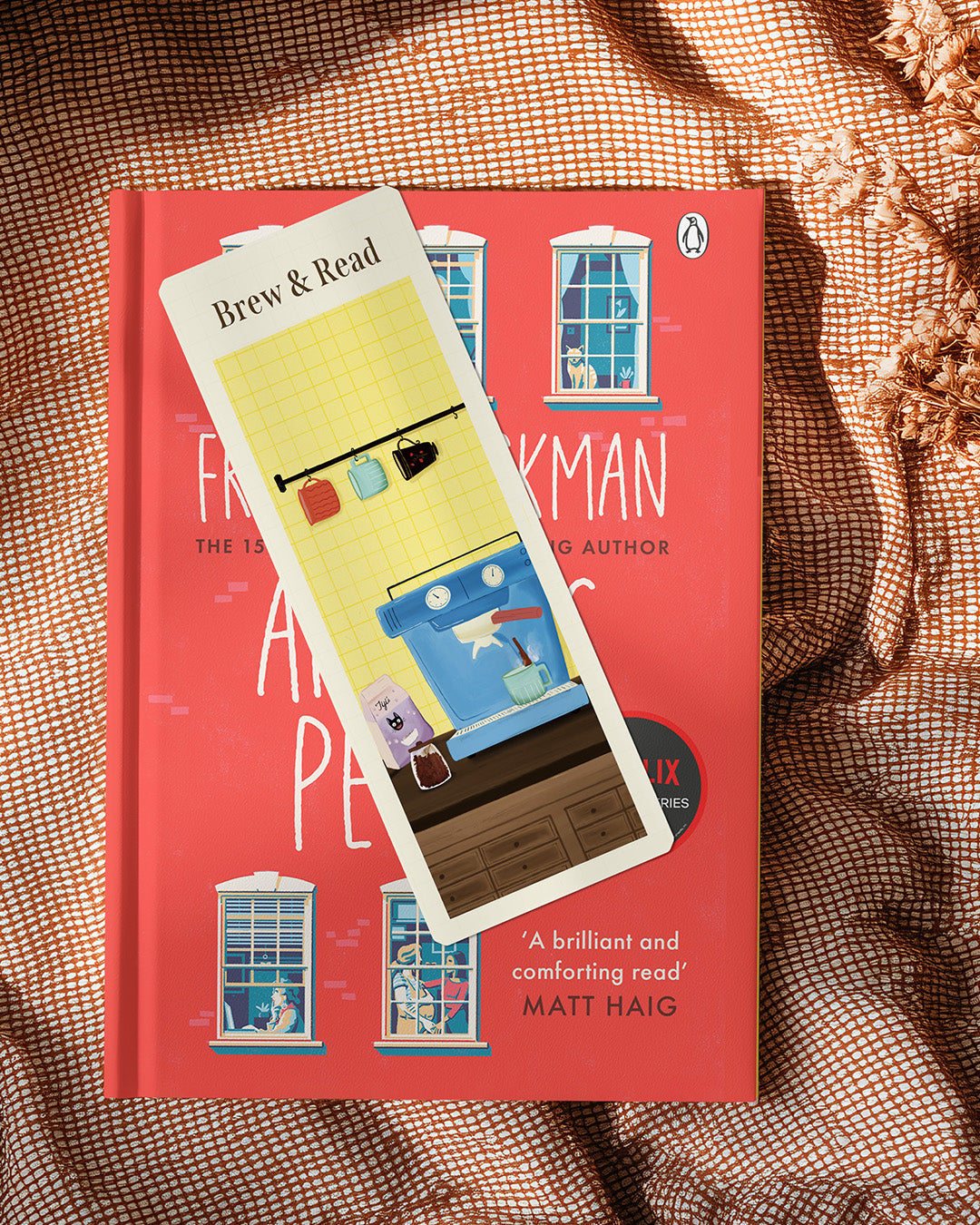 Brew & read bookmark