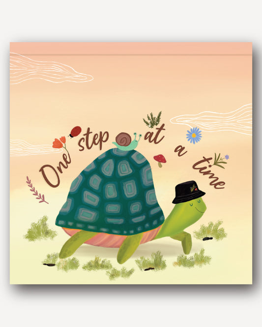 Turtle pace small notepad