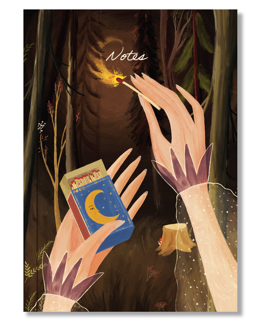 Witch's Flame Notebook