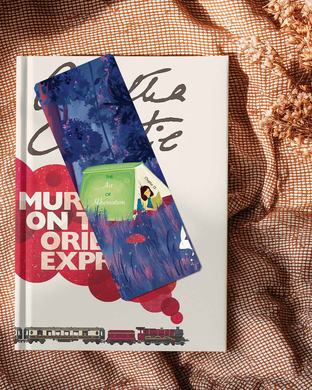 Art of hibernation bookmark