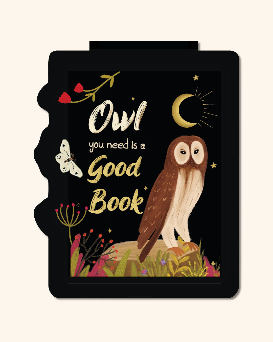 Night Owl Dark bookmark