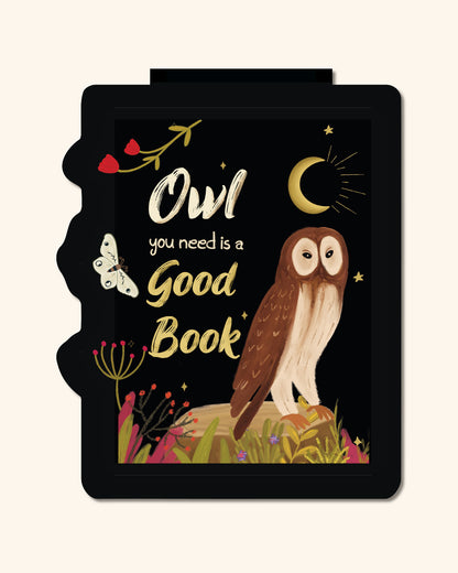 Night Owl Dark bookmark