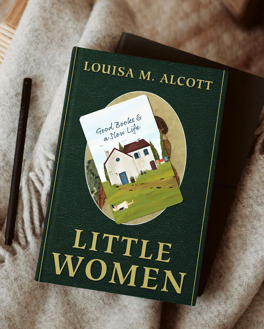 Good books & Slow life bookmark