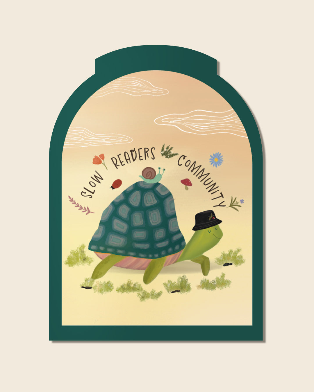 Slow Readers Community bookmark