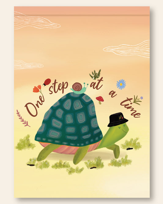 Turtle pace notepad