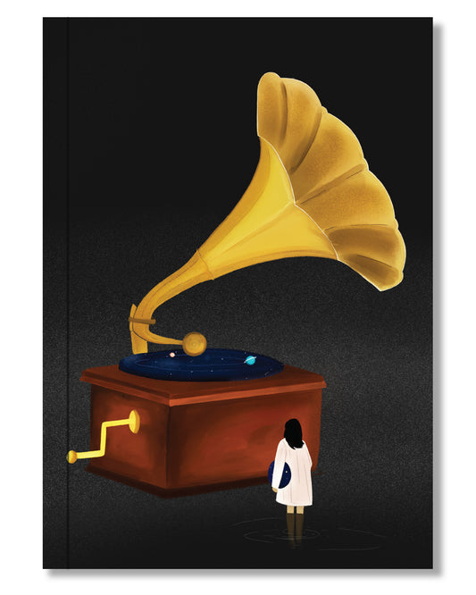 Cosmic Vinyl Notebook
