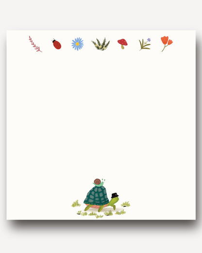 Turtle pace small notepad