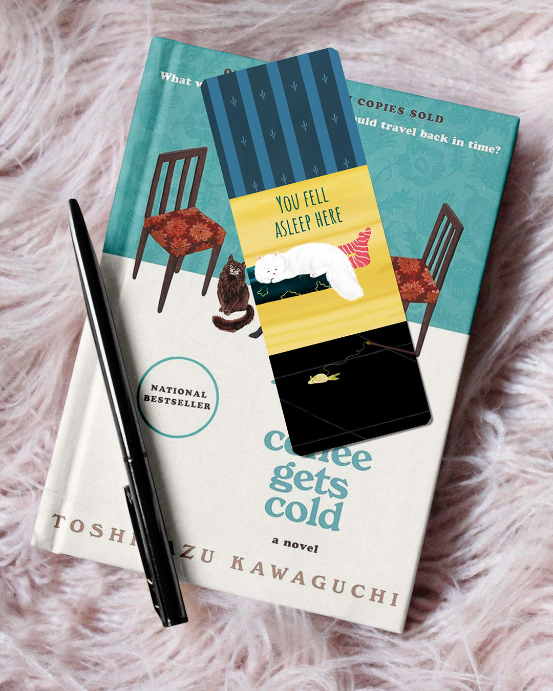 You fell asleep here bookmark