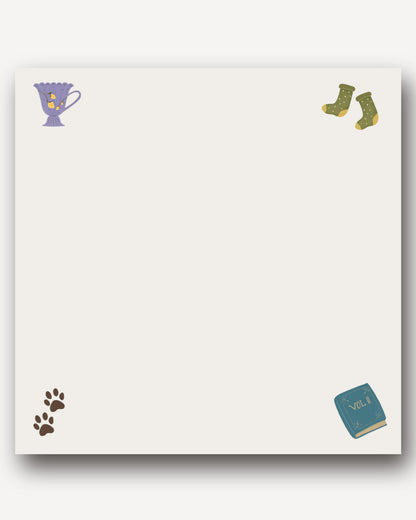 Il dolce far niente small notepad