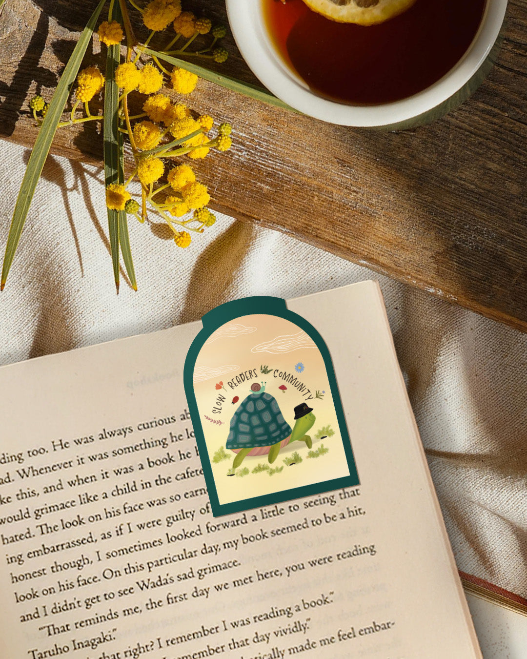 Slow Readers Community bookmark