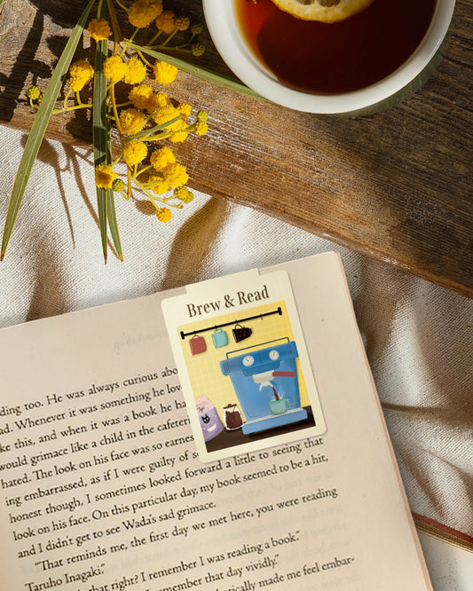 Brew & Read bookmark