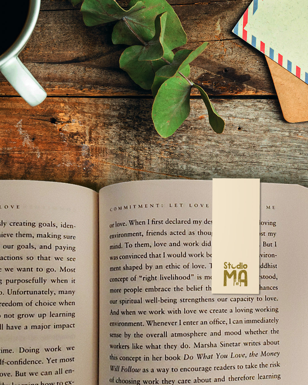 Saudade bookmark