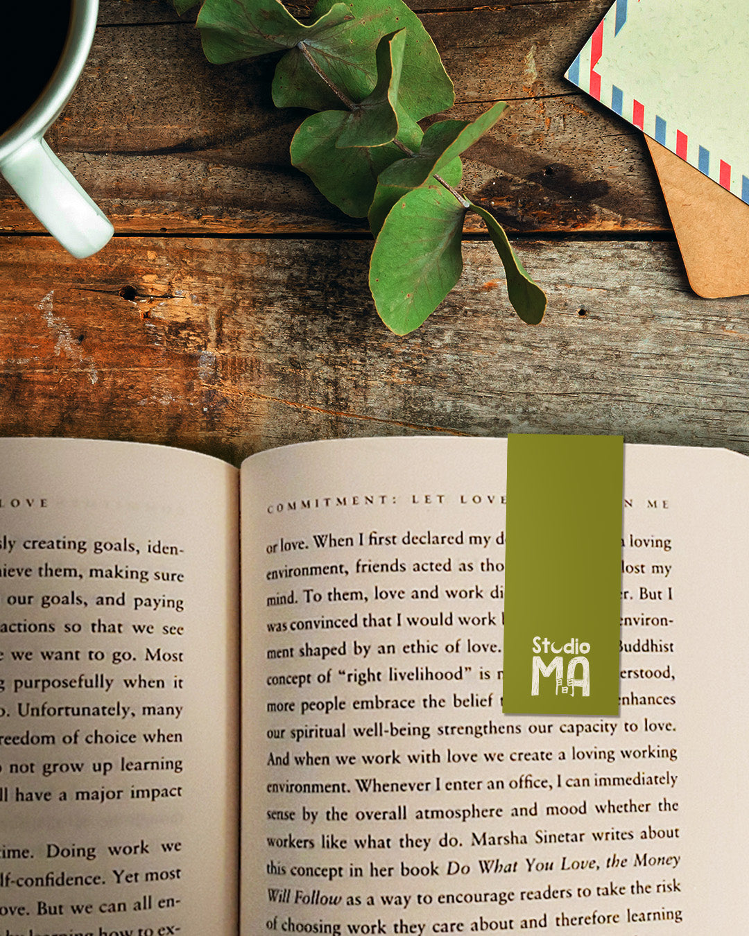 Good books & Slow life bookmark