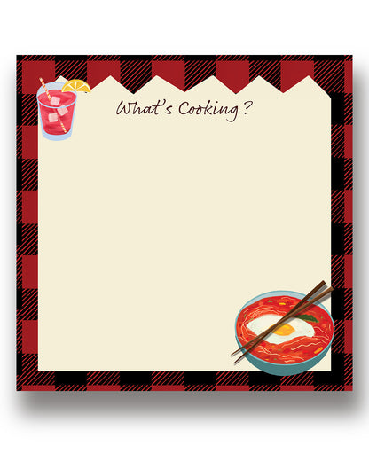 What’s cooking notepad