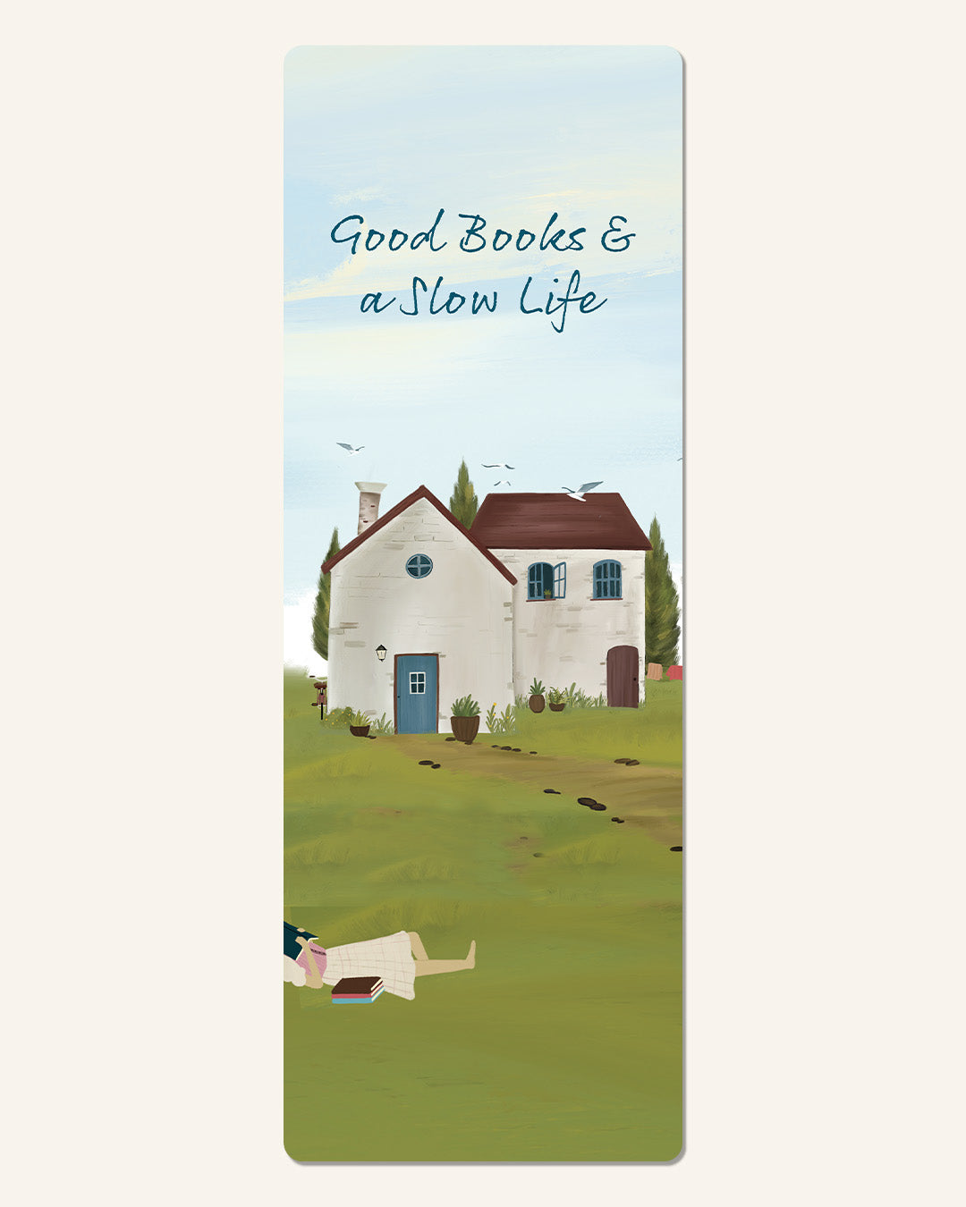 Good books & Slow life bookmark