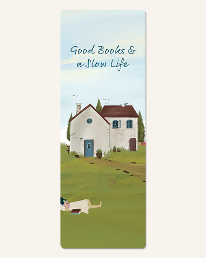 Good books & Slow life bookmark