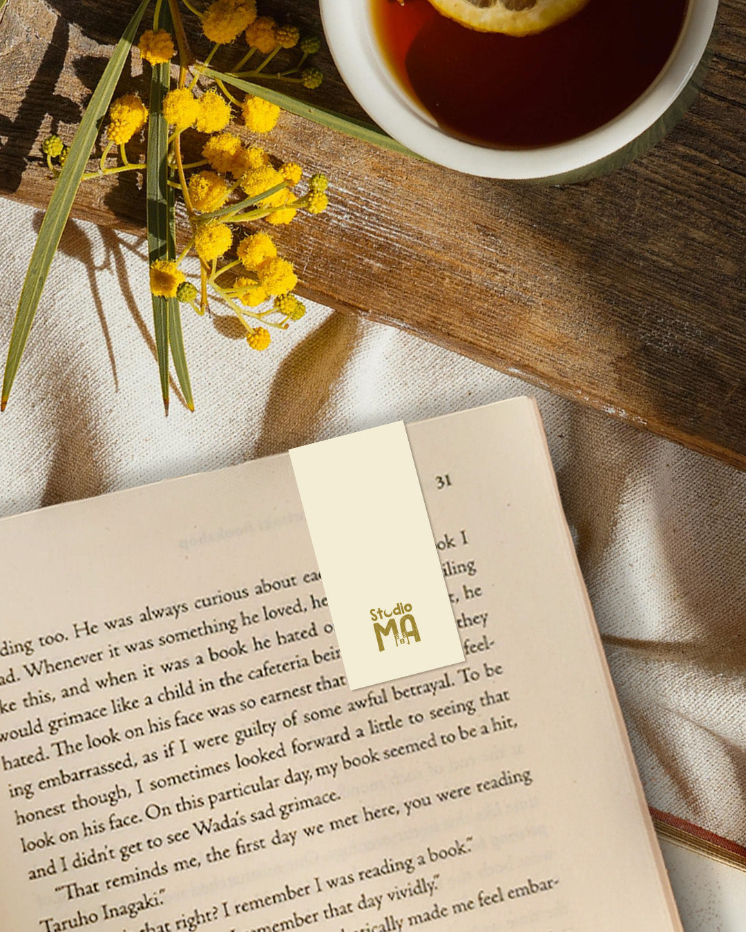 Brew & Read bookmark