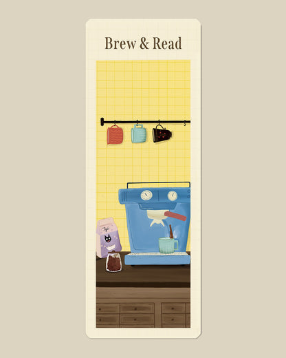 Brew & read bookmark