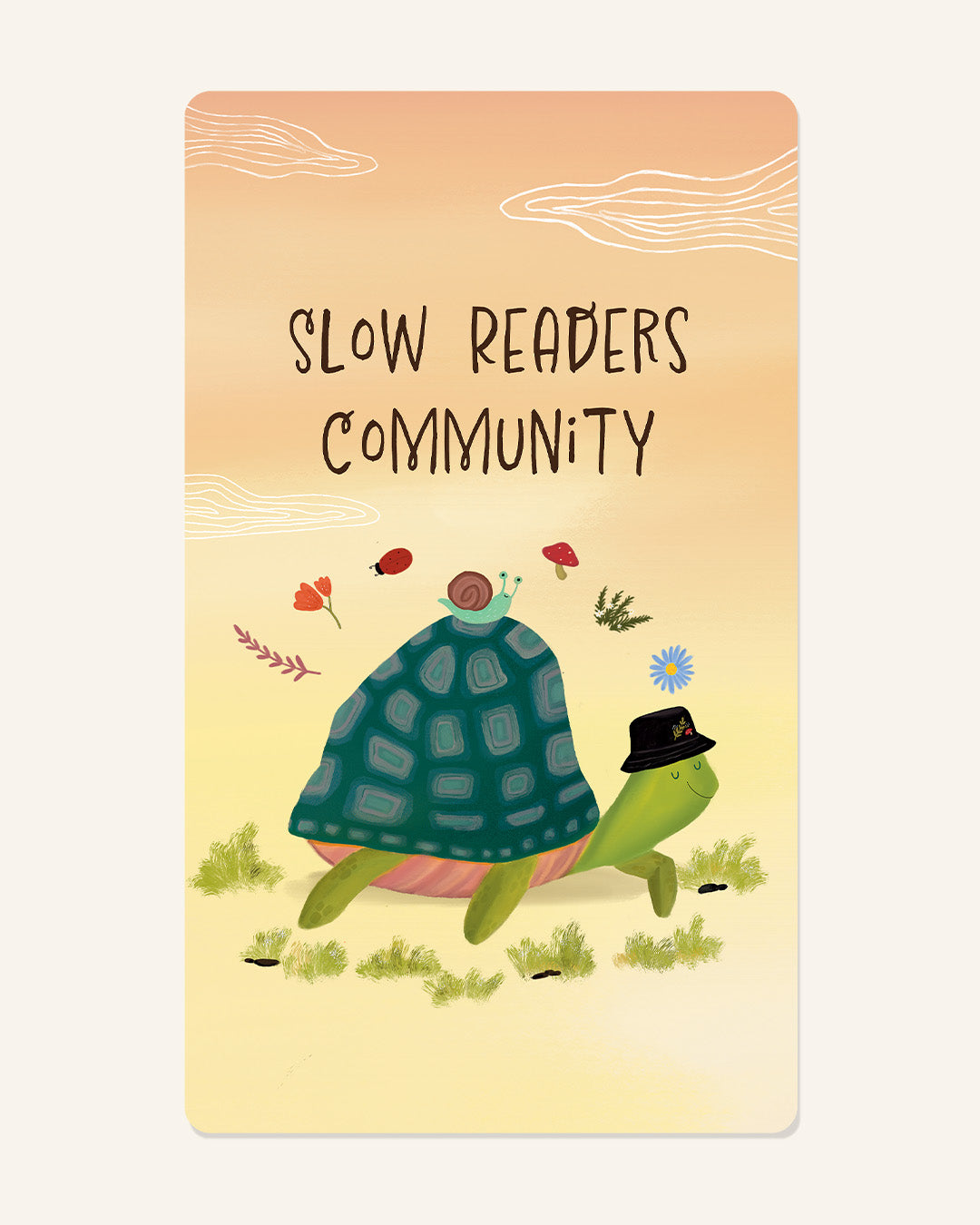 Slow Readers Community bookmark