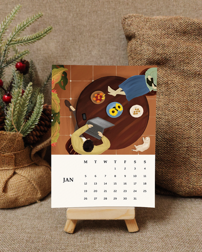 A Year of Pause Calendar