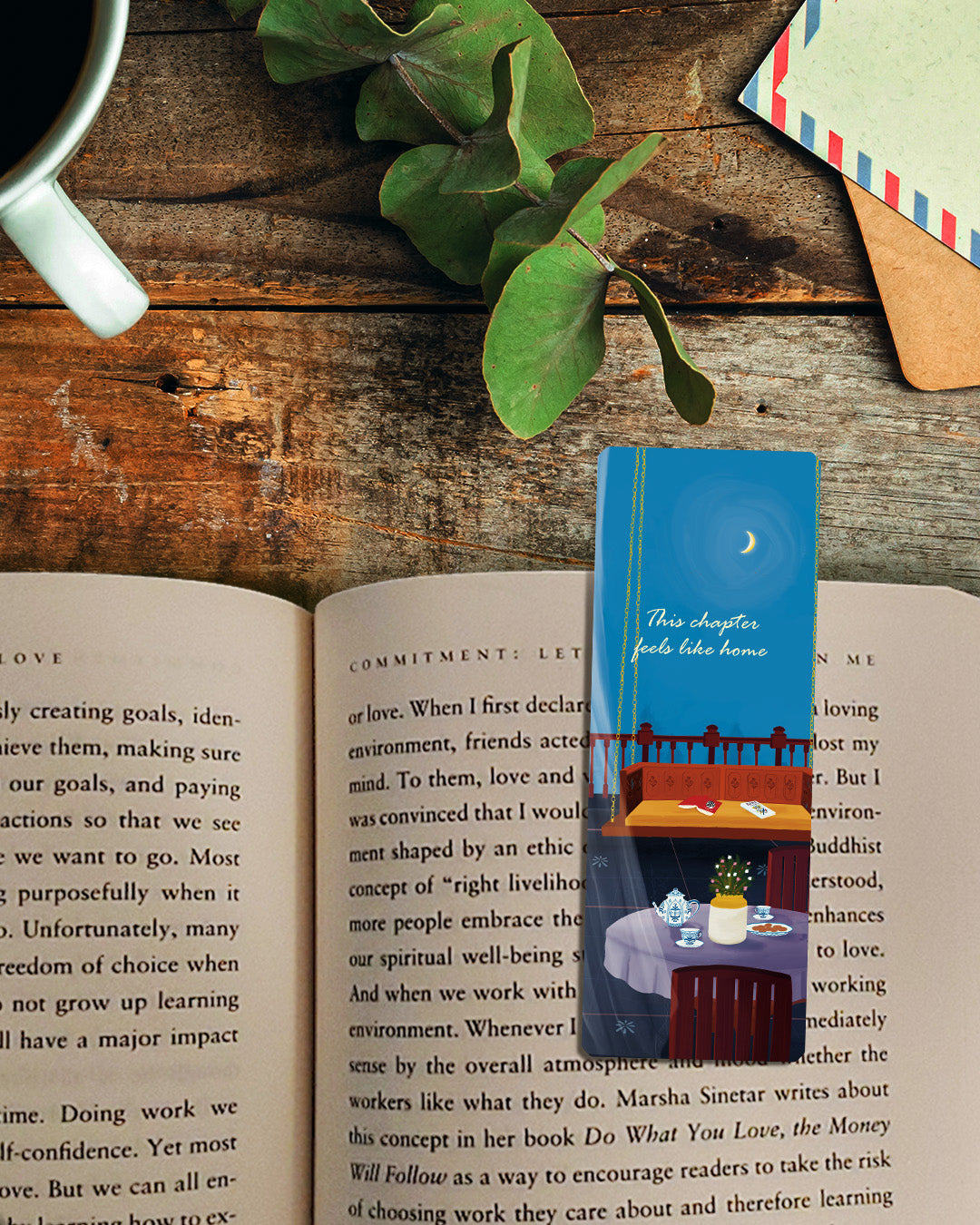 Saudade bookmark