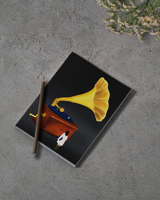 Cosmic Vinyl Notebook