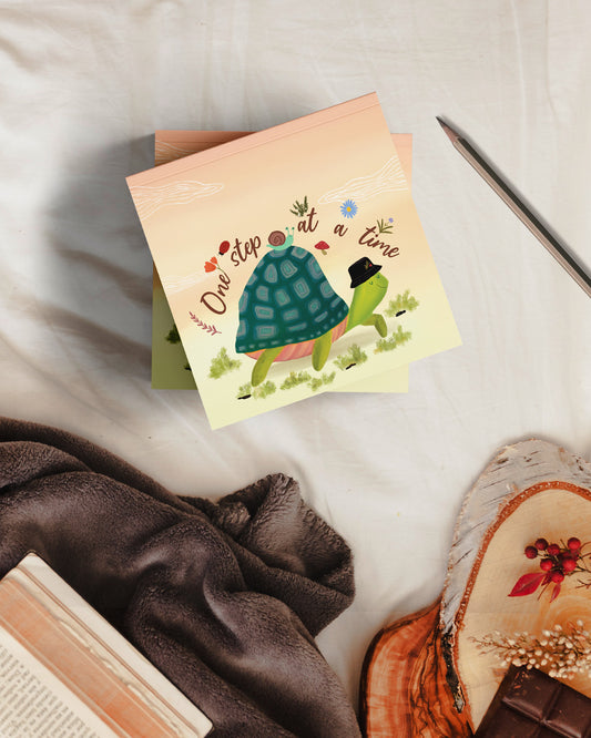 Turtle pace small notepad