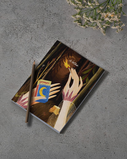 Witch's Flame Notebook