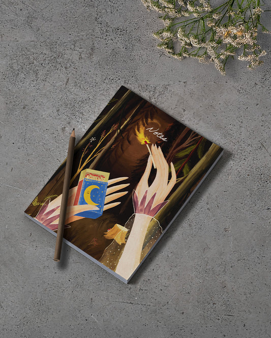 Witch's Flame Notebook
